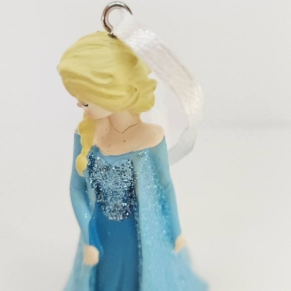 Disney Frozen Princess Elsa and Olaf Glitter Ornament Figurine Set - Picture 3 of 5